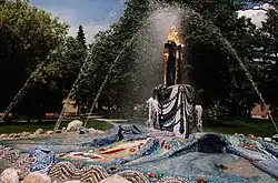 Mosesbrunnen von Ernst Fuchs