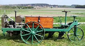 Praga Tragpflug Typ X (1918), Landwirtschaftsmuseum Marienberg Kr. Posen (poln. Szreniawa).