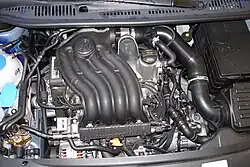 Motorraum Caddy EcoFuel (CNG)