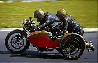 Motosacoche auf dem Nürburgring