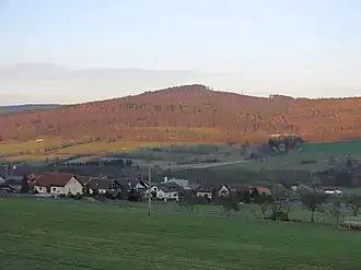 Große Haube von Südwesten mit Häusern von Heubach (vorne)