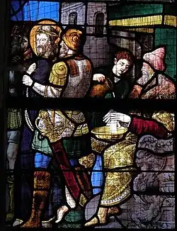 Pilatus wäscht sich die Hände in Unschuld