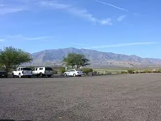 Mount Graham von Safford gesehen