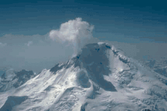 Nordflanke des Mount Iliamna