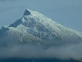 Der Mount Pilchuck im Winter