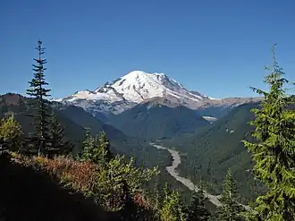 Mount Rainier von Nordosten