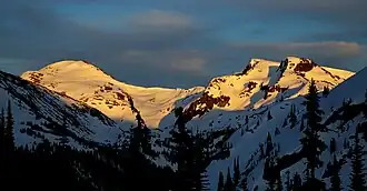 Mount Rohr von Nordwesten