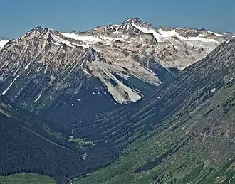 Mount Thiassi, Südostansicht