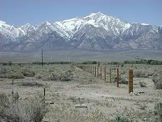 Mount Williamson über Manzanar