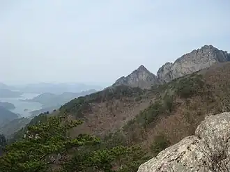 Gipfelregion des Woraksan