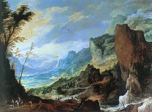 Berglandschaft, ca. 1625, Kunsthistorisches Museum, Wien