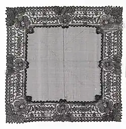 Trauertaschentuch (Frankreich, 19.&nbsp;Jahrhundert)