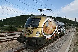 ÖBB-Werbelok zum 250.&nbsp;Geburtstag, 2006