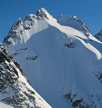 Nordostseite des Mount Fitzsimmons