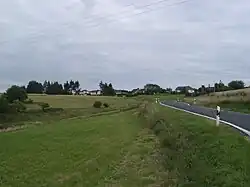 Ortsansicht, Anfahrt von Boos