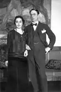 Elin (1884–1980) und Yngve Larsson (1881–1977)