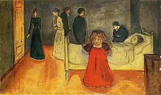 Tote Mutter und Kind (Edvard Munch)