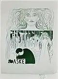 Asche I (1896), Lithografie, 50,0 × 43,0 cm, Munch-Museum Oslo