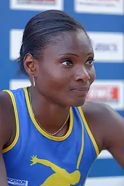 Muriel Hurtis-Houairi fehlten fünf Hundertstelsekunden, um als Vierte ihres Viertelfinales im Halbfinale dabei zu&nbsp;sein