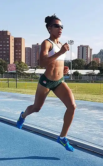 Muriel Coneo Rang zehn in 9:55,53&nbsp;min