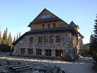 Murowaniec-Hütte (polnisch: Schronisko PTTK Murowaniec)