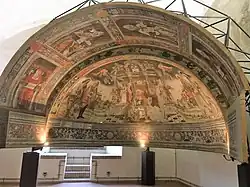 Fresko der Absis von Sant'Agata al Monte, Ende 15. Jhd.