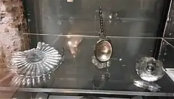 Tafelsilber gefunden in San Michele Maggiore aus dem 6. Jhd.