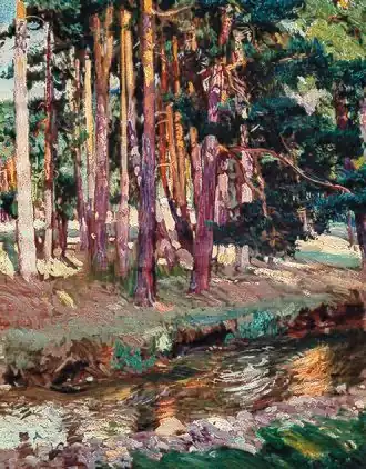 El baño de la reina, Valsaín