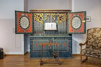 Die Hausorgel von ca. 1780