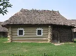 Blockhaus in Mamekyne (Rajon Nowhorod-Siwerskyj)