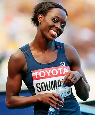 Myriam Soumaré Rang fünf in 23,02&nbsp;s
