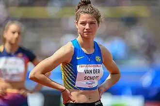 Myrte van der Schoot bei den FBK-Games 2022 in Hengelo