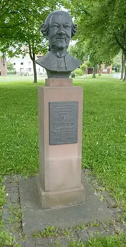 Denkmal für Johann Conrad Schlaun in Nörde