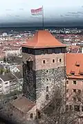 Fünfeckiger Turm