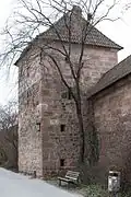 Mauerturm Schwarzes T