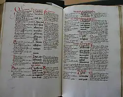 Willirams Hoheliedkommentar in spätmittelalterlicher Abschrift