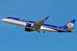 Die E190 N116HQ der Midwest Airlines