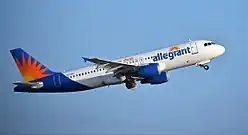 Airbus A320 der Allegiant Air