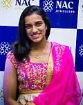 P. V. Sindhu gewinnt 2016 Silber im Badminton-Einzel
