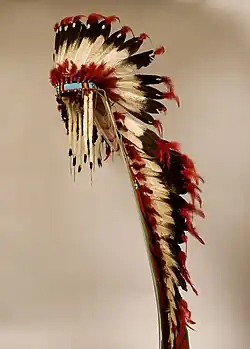 Kriegs-Kopfschmuck der Nez Percé (19. Jh.)