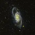 Ultraviolett-Aufnahme von NGC 2903 mittels GALEX