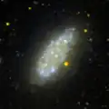 UV-Aufnahme von NGC 2976 mittels GALEX