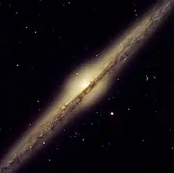 NGC 4565: Galaxie in Edge On Ansicht
