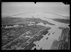 Luftbild Molen vor Umbau