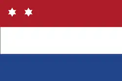 Rangflagge des Konteradmirals oder Generalmajors