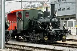 Dampflokomotive E&nbsp;3/3 Nr.&nbsp;456 des Vereins Historische Seethalbahn, ex NOB