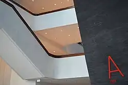 Ausschnitt aus dem Atrium des NOSPR-Gebäudes