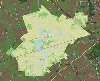 Karte des Nationalparks