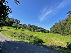 Unteres Ende des NSG an der Mündung des Harthbaches in die Große Dhünn