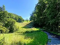 Landschaftsmosaik am westlichen Hang